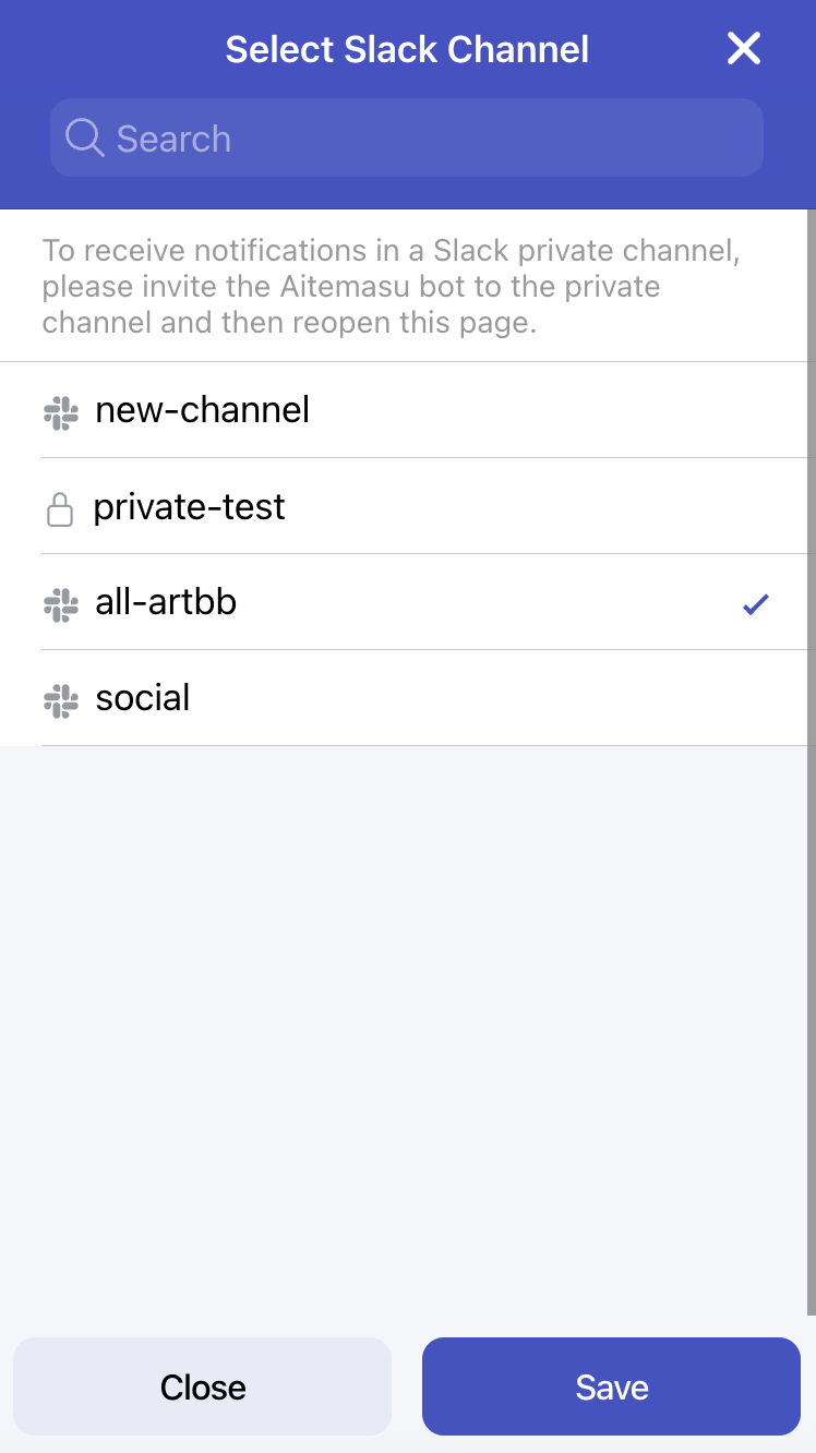 Scheduling Page Configuration